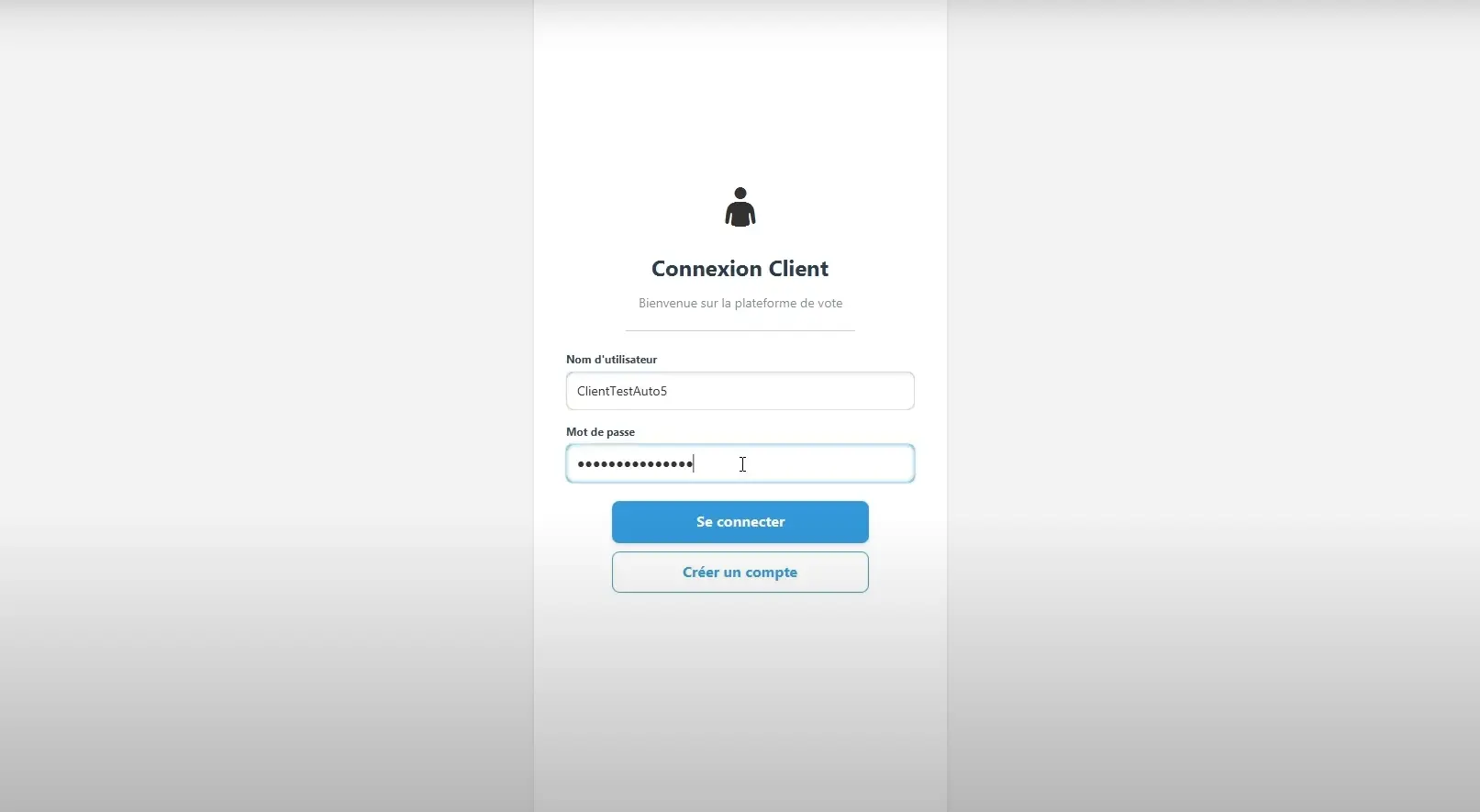 Referendum - Application de Vote Sécurisée